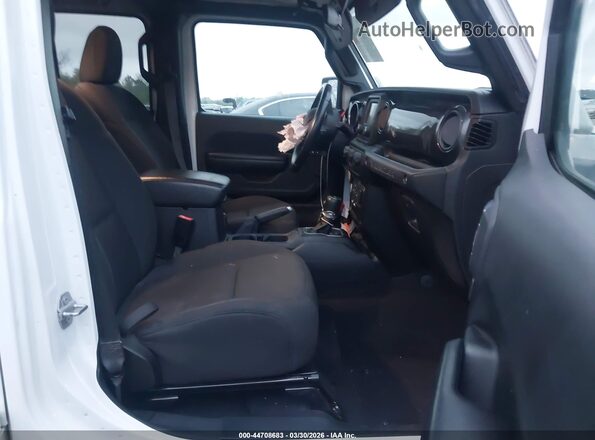 1C4HJXDN6LW341306 2020 JEEP WRANGLER UNLIMITED White Вид салону спереду