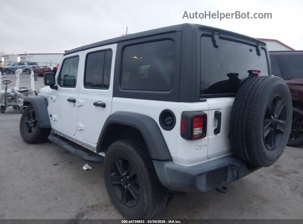 1C4HJXDN6LW341306 2020 JEEP WRANGLER UNLIMITED White Задня ліва чверть