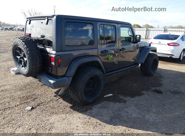 1C4HJXDN6MW601365 2021 JEEP WRANGLER UNLIMITED Gray უკანა მარჯვენა