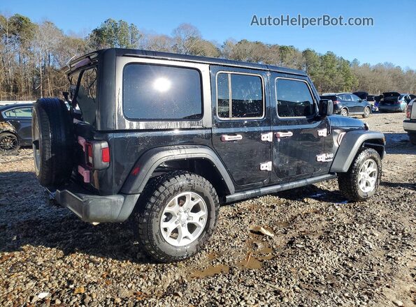 1C4HJXDN6MW741786 2021 JEEP WRANGLER Black უკანა მარჯვენა