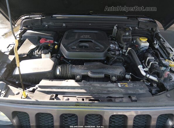 1C4HJXDN7MW514154 2021 JEEP WRANGLER UNLIMITED Gray უკანა ხედი