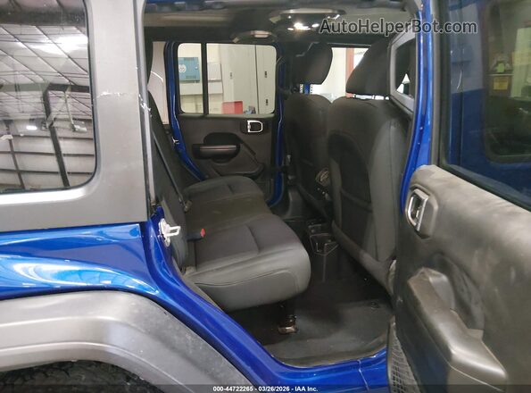 1C4HJXDNXLW148138 2020 JEEP WRANGLER UNLIMITED Синий Вид наклейки с VIN-кодом