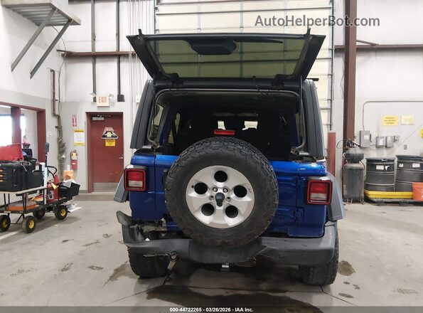 1C4HJXDNXLW148138 2020 JEEP WRANGLER UNLIMITED Синий 