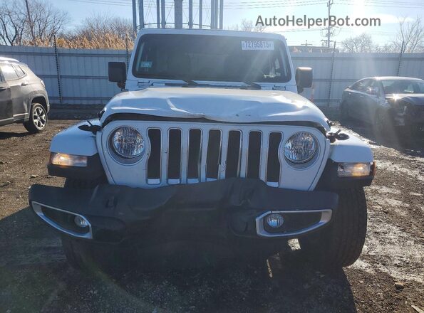 1C4HJXEG4MW776357 2021 JEEP WRANGLER White Widok z przodu