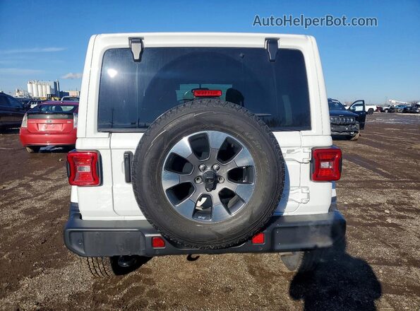 1C4HJXEG4MW776357 2021 JEEP WRANGLER White Widok z tyłu