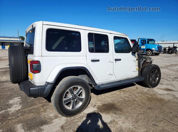 1C4HJXEN3MW704256 2021 JEEP WRANGLER White Rear right