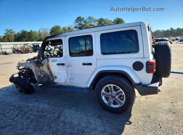 1C4HJXEN3MW704256 2021 JEEP WRANGLER White Rear left