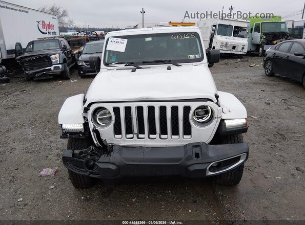 1C4HJXEN8MW612155 2021 JEEP WRANGLER UNLIMITED White Vista del cuadro de instrumentos