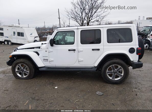 1C4HJXEN8MW612155 2021 JEEP WRANGLER UNLIMITED White Vista interior de 360 grados