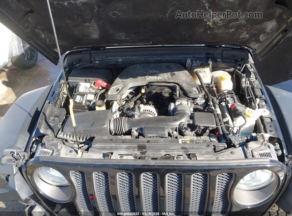 1C4HJXFG3JW257391 2018 JEEP WRANGLER UNLIMITED Black Widok z tyłu