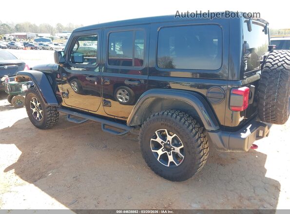 1C4HJXFN0MW616859 2021 JEEP WRANGLER UNLIMITED Black Հետևի ձախ
