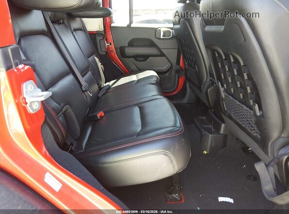 1C4HJXFN8NW181901 2022 JEEP WRANGLER UNLIMITED Red Vista de la etiqueta del VIN
