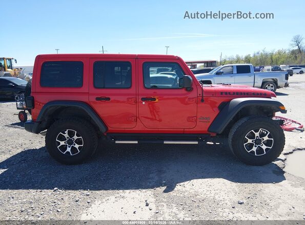 1C4HJXFN8NW181901 2022 JEEP WRANGLER UNLIMITED Red Vista interior de 360 grados