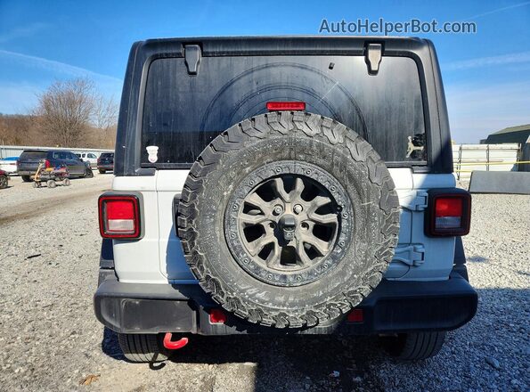1C4HJXFN8PW595845 2023 JEEP WRANGLER Белый Вид сзади