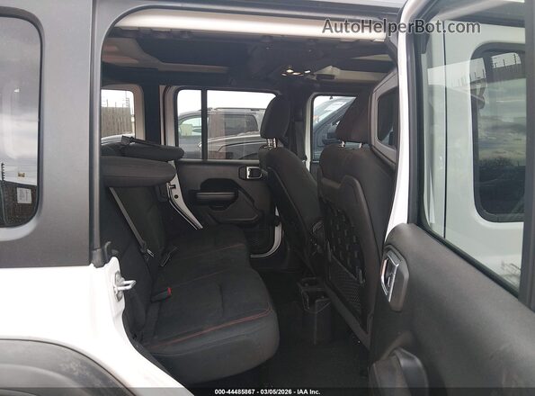 1C4HJXFN9MW794236 2021 JEEP WRANGLER UNLIMITED White VIN კოდის სტიკერის ხედი