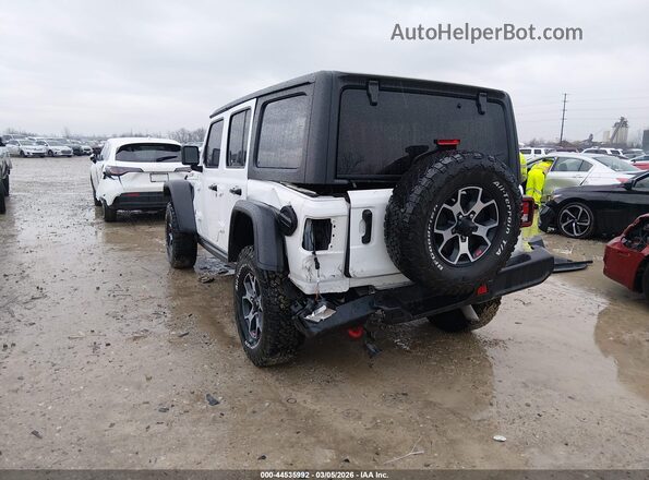 1C4HJXFN9NW243788 2022 JEEP WRANGLER UNLIMITED Белый Задняя левая четверть