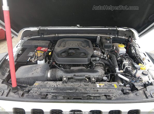 1C4HJXFN9NW243788 2022 JEEP WRANGLER UNLIMITED Белый Вид сзади