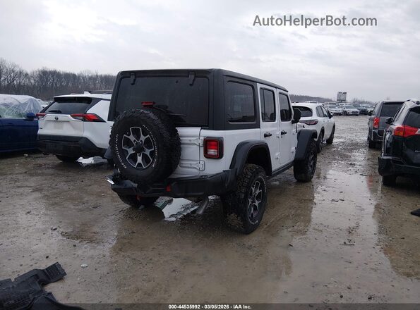 1C4HJXFN9NW243788 2022 JEEP WRANGLER UNLIMITED Белый Задняя правая четверть
