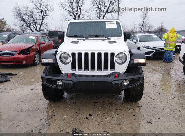 1C4HJXFN9NW243788 2022 JEEP WRANGLER UNLIMITED Белый Вид щитка приборов