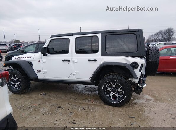 1C4HJXFN9NW243788 2022 JEEP WRANGLER UNLIMITED Белый Панорамный вид салона 360°