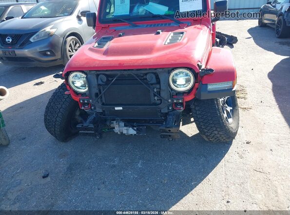 1C4HJXFNXKW547272 2019 JEEP WRANGLER UNLIMITED Red Widok z przodu