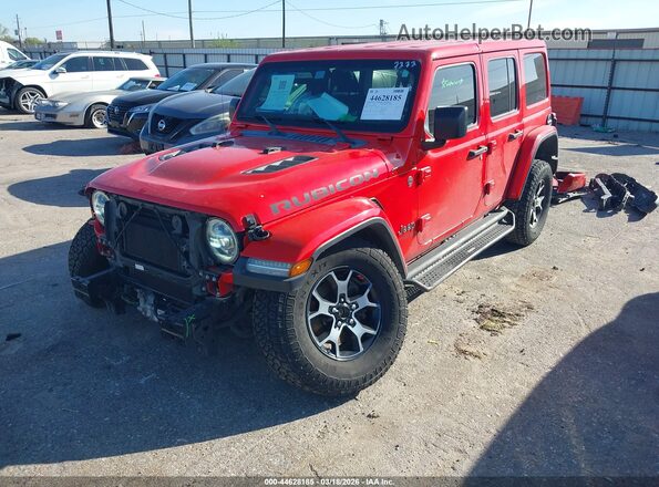 1C4HJXFNXKW547272 2019 JEEP WRANGLER UNLIMITED Red Przód lewy