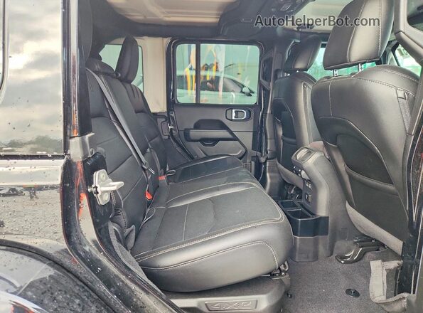1C4JJXP65MW872018 2021 JEEP WRANGLER Black Հետևի նստատեղերի տեսք