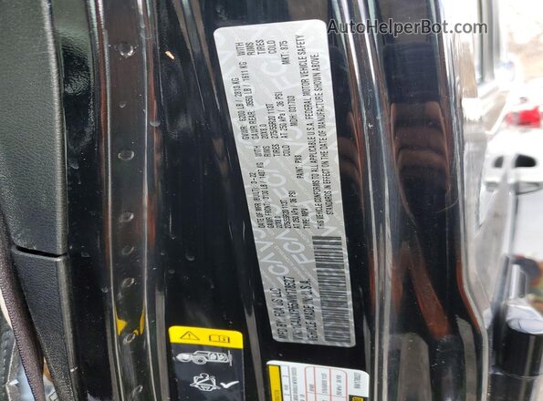 1C4JJXP65NW178527 2022 JEEP WRANGLER Black VIN კოდის სტიკერის ხედი