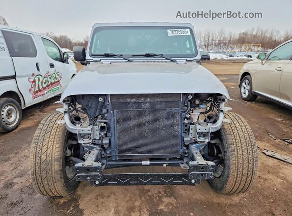 1C4JJXP67MW701075 2021 JEEP WRANGLER Gray Դիմացի տեսք