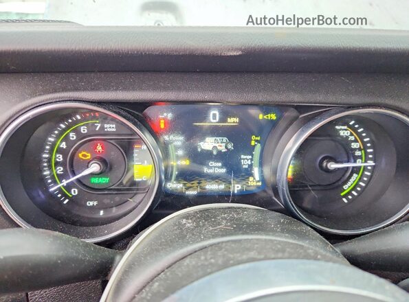 1C4JJXP67MW701075 2021 JEEP WRANGLER Gray Սարքավորումների վահանակի տեսք