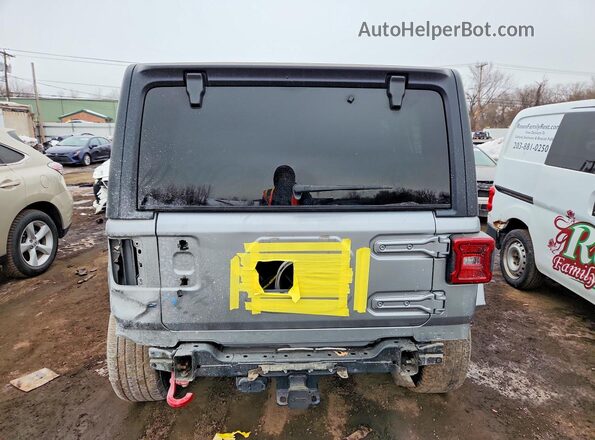 1C4JJXP67MW701075 2021 JEEP WRANGLER Gray Հետևի տեսք