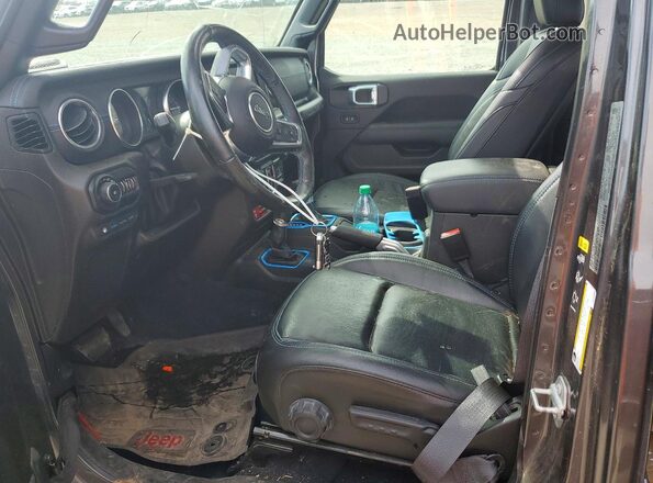 1C4JJXR60NW101545 2022 JEEP WRANGLER Gray Вид салону спереду