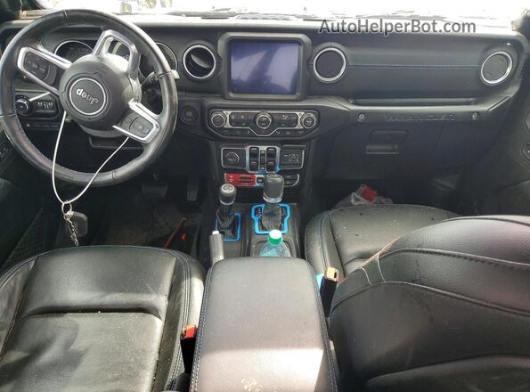 1C4JJXR60NW101545 2022 JEEP WRANGLER Gray Вид панелі приладів