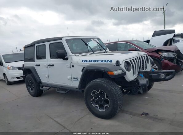 1C4JJXR63MW633161 2021 JEEP WRANGLER White Rear interior view