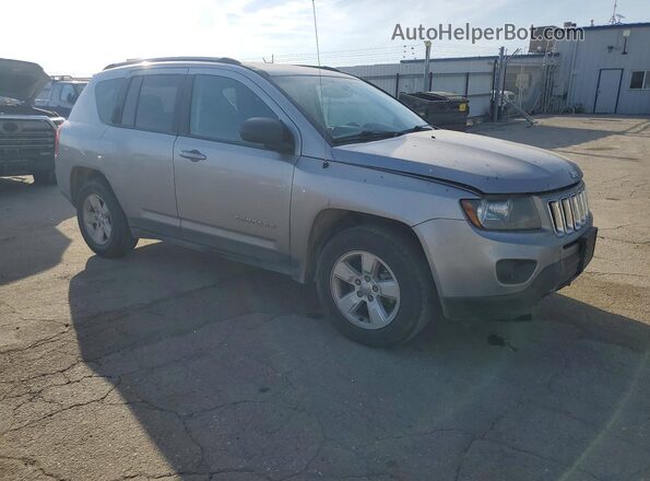 1C4NJCBA2HD131056 2017 JEEP COMPASS Silver Przód prawy