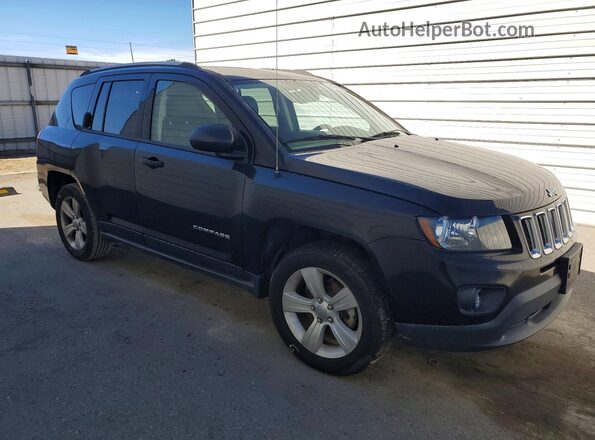 1C4NJCBA3HD124942 2017 JEEP COMPASS Black წინა მარჯვენა