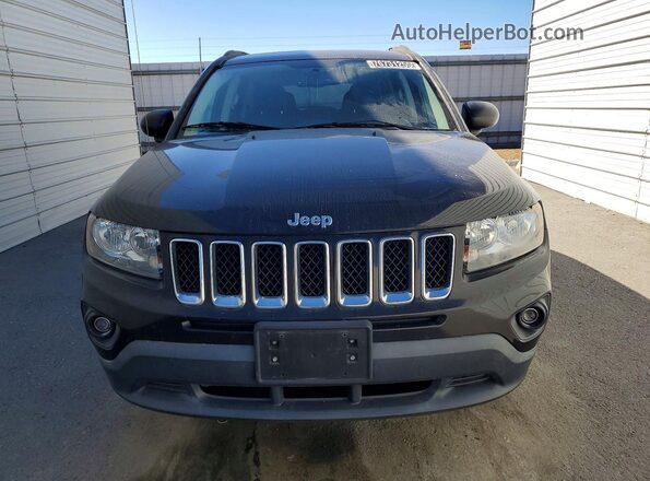 1C4NJCBA3HD124942 2017 JEEP COMPASS Black წინა ხედი