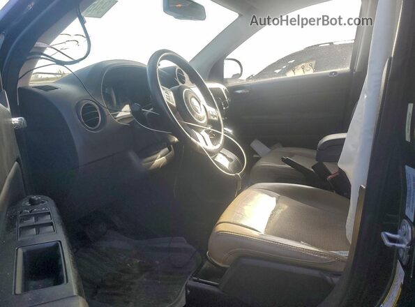 1C4NJDBB0GD731037 2016 JEEP COMPASS Black Вид салону спереду