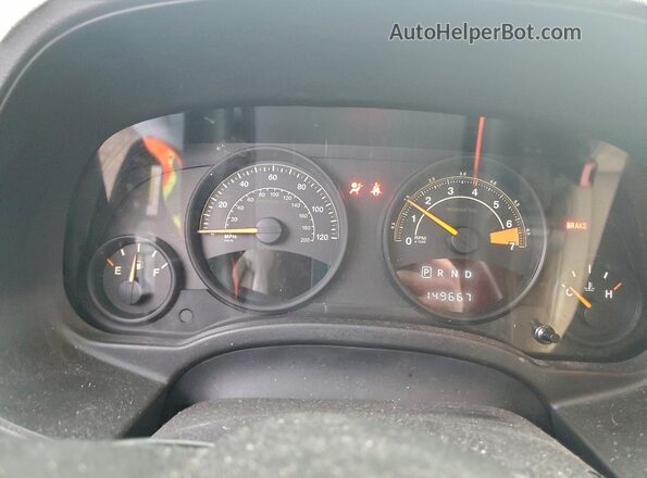 1C4NJDBB0GD731037 2016 JEEP COMPASS Black Вид щитка приладів