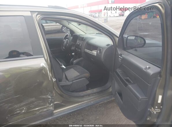 1C4NJDBB8GD507935 2016 JEEP COMPASS Dark Brown Вид салону спереду