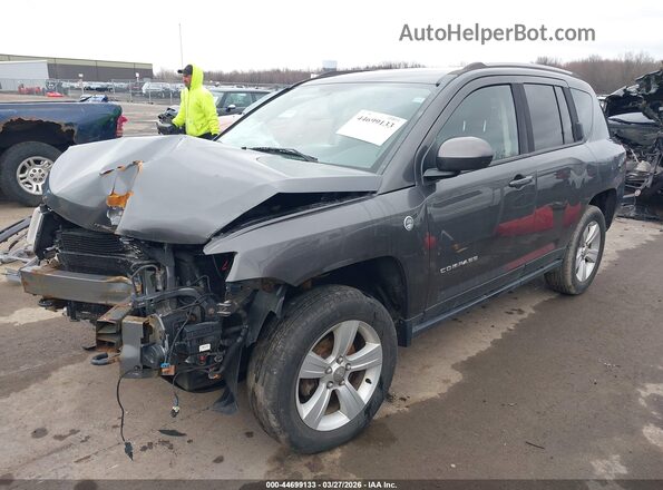 1C4NJDEB2GD573019 2016 JEEP COMPASS Gray Передня ліва чверть