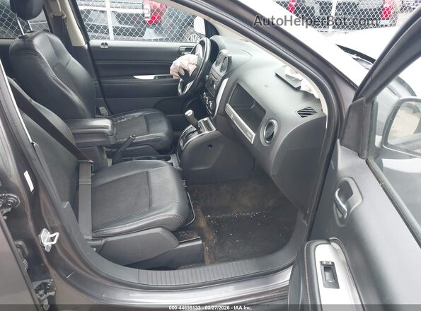 1C4NJDEB2GD573019 2016 JEEP COMPASS Gray Вид салону спереду