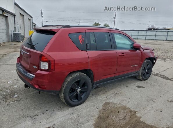 1C4NJDEB2HD143752 2017 JEEP COMPASS Red უკანა მარჯვენა
