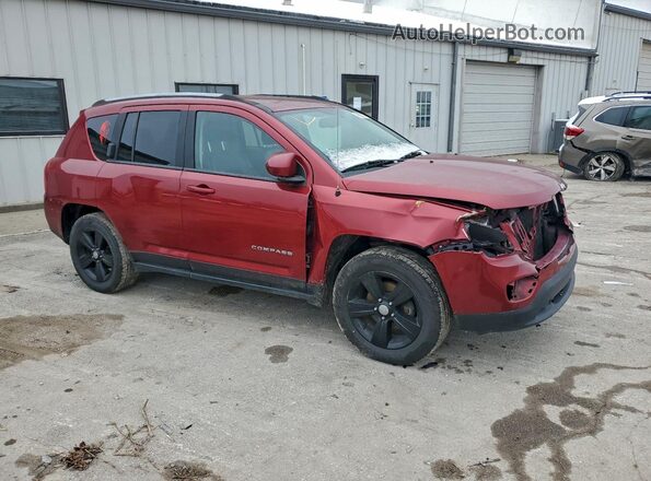 1C4NJDEB2HD143752 2017 JEEP COMPASS Red წინა მარჯვენა