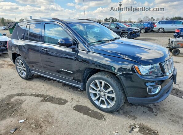 1C4NJDEB2HD165458 2017 JEEP COMPASS Black Delantero derecho