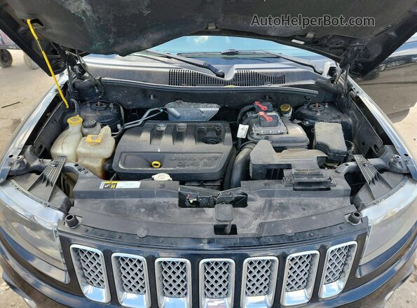 1C4NJDEB2HD165458 2017 JEEP COMPASS Black Vista interior trasera