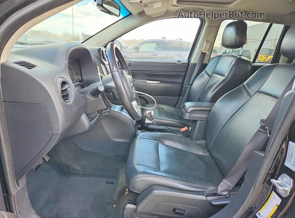 1C4NJDEB2HD165458 2017 JEEP COMPASS Black Vista interior delantera