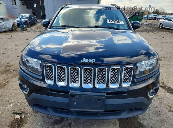 1C4NJDEB2HD165458 2017 JEEP COMPASS Black Vista frontal