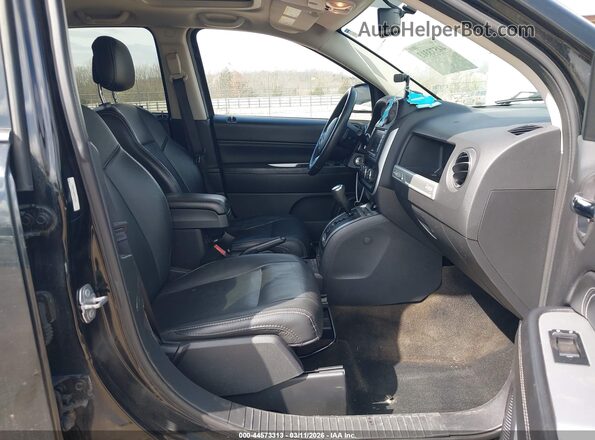 1C4NJDEB8HD177744 2017 JEEP COMPASS Черный Вид салона спереди