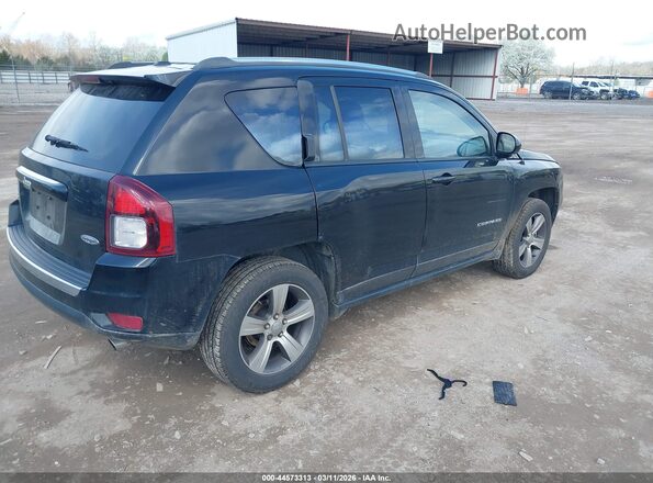 1C4NJDEB8HD177744 2017 JEEP COMPASS Черный Задняя правая четверть